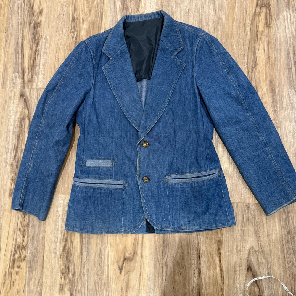 Vintage Lee Men's sanforset Denim Blazer